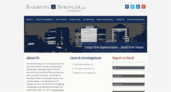 Desktop Screenshot of andrewsspringer.com